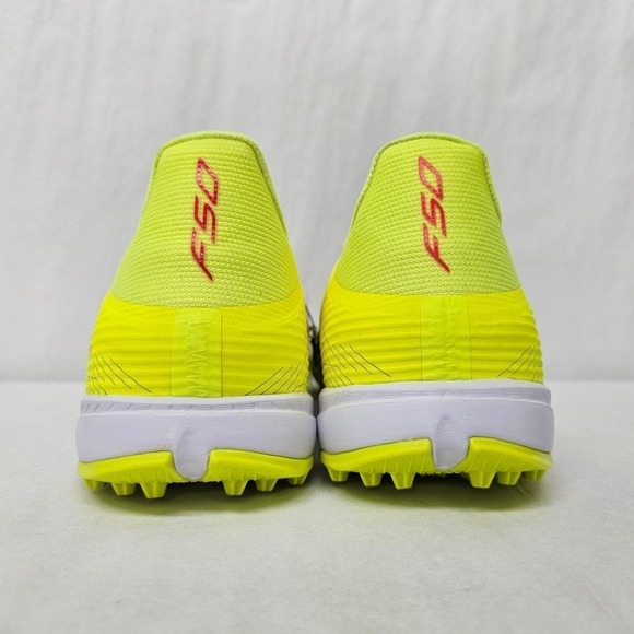 Adidas F50 League TF Turf Soccer Cleats JR8978‎ Solar Yellow Black Men Size 11 main image 7